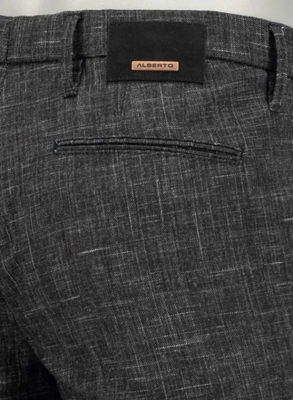 ALBERTO Amazing Wool, Rob, Slim Fit, Woll-Mix, anthrazit^ Hosen