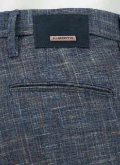 ALBERTO Amazing Wool, Rob, Slim Fit, Woll-Mix, dunkelblau^ Hosen