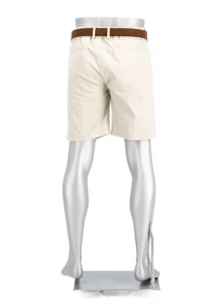 ALBERTO Bermudashorts, Wide Fit, Baumwolle, hellbeige^ Ceramica|Hosen