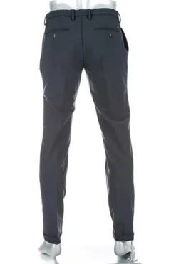 ALBERTO Bundfaltenhose Barista, Mikrofaser wasserabeweisend, navy^ Hosen