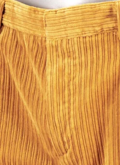 ALBERTO Bundfaltenhose Mike, Cord, curry^ Cord|Hosen
