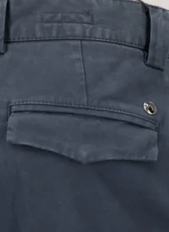 ALBERTO Bundfaltenhose Mike, Pima Baumwolle cropped, navy^ Hosen