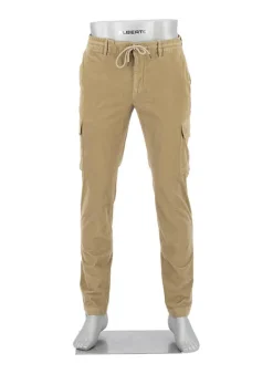 ALBERTO Cargohose John, Slim Fit, Cord, sand^ Cord|Hosen