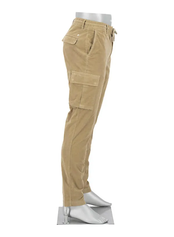 ALBERTO Cargohose John, Slim Fit, Cord, sand^ Cord|Hosen
