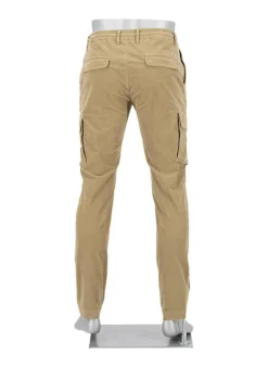 ALBERTO Cargohose John, Slim Fit, Cord, sand^ Cord|Hosen