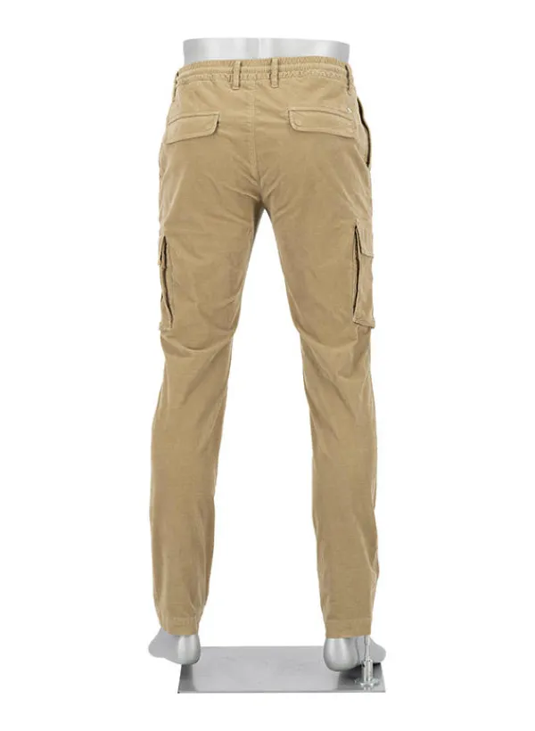 ALBERTO Cargohose John, Slim Fit, Cord, sand^ Cord|Hosen