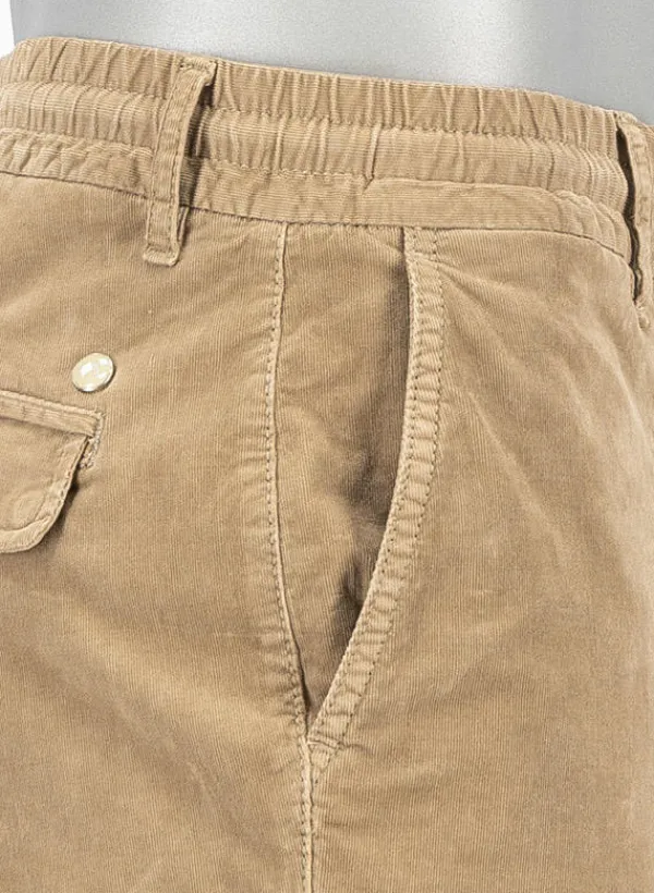 ALBERTO Cargohose John, Slim Fit, Cord, sand^ Cord|Hosen