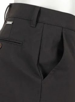 ALBERTO Ceramica®, Lou-J, Regular Fit, Mikrofaser-Stretch, braun^ Hosen|Ceramica