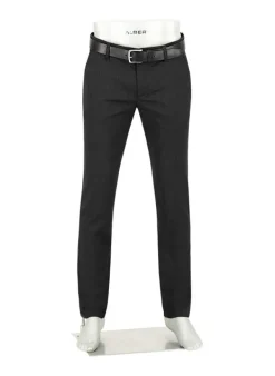 ALBERTO Ceramica®, Lou-J, Regular Fit, Mikrofaser-Stretch, anthrazit meliert^ Hosen|Ceramica