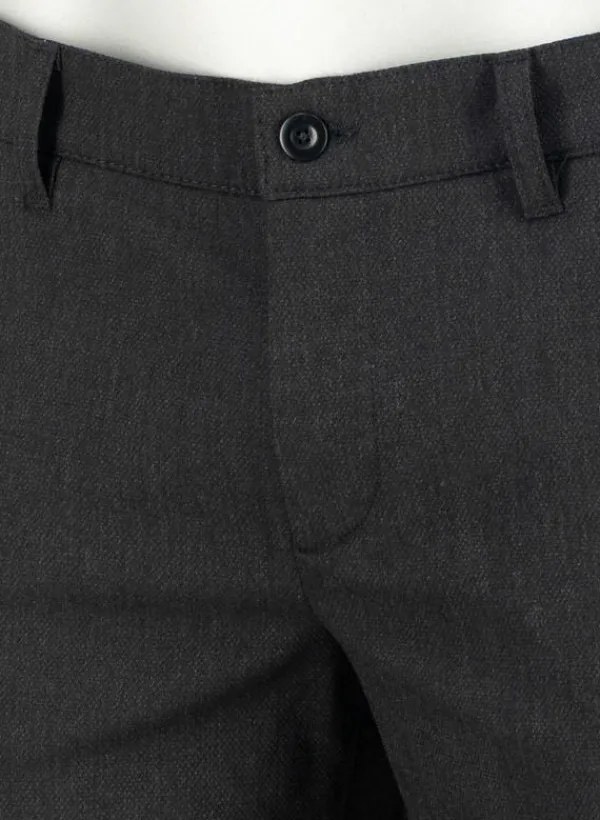 ALBERTO Ceramica®, Lou-J, Regular Fit, Mikrofaser-Stretch, anthrazit meliert^ Hosen|Ceramica