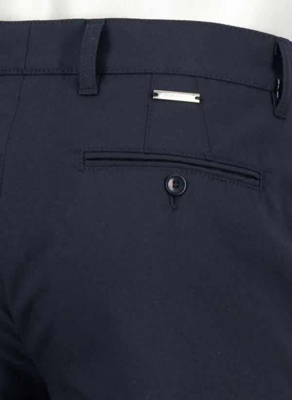 ALBERTO Ceramica®, Lou-J, Regular Fit, Mikrofaser-Stretch, navy^ Hosen|Ceramica