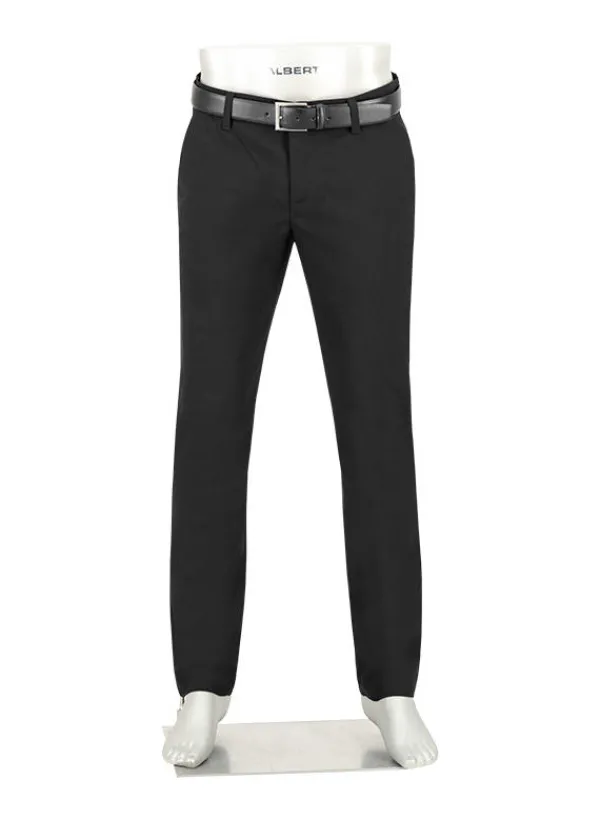 ALBERTO Ceramica®, Lou-J, Regular Fit, Mikrofaser-Stretch, schwarz^ Hosen|Ceramica