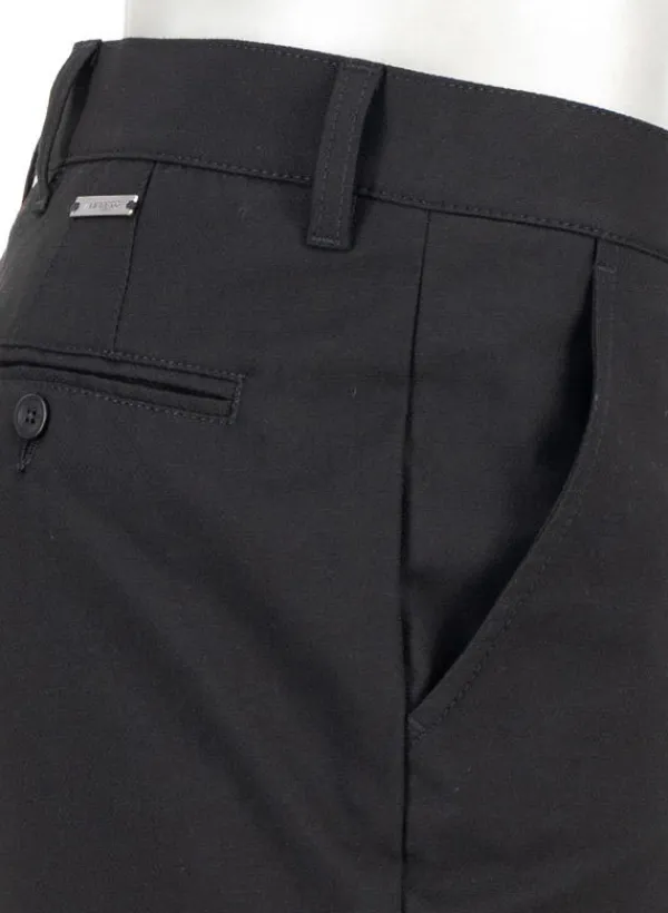 ALBERTO Ceramica®, Lou-J, Regular Fit, Mikrofaser-Stretch, schwarz^ Hosen|Ceramica