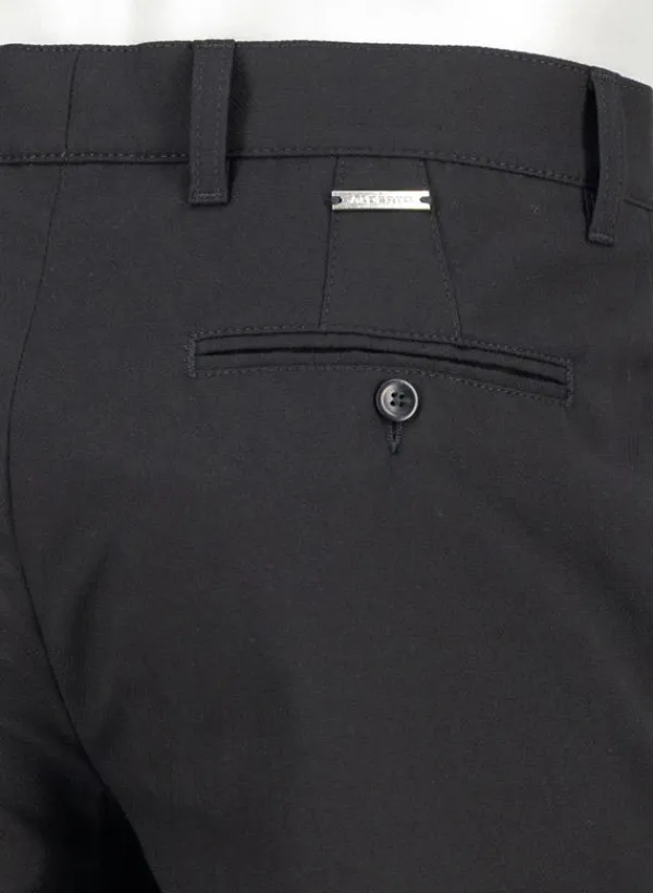 ALBERTO Ceramica®, Lou-J, Regular Fit, Mikrofaser-Stretch, schwarz^ Hosen|Ceramica