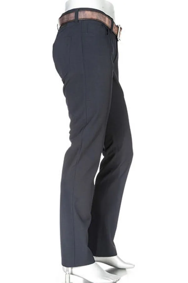 ALBERTO Ceramica®, Pipe, Regular Fit, Mikrofaser-Viskose, nachtblau^ Ceramica|Hosen