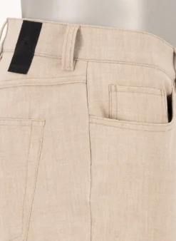 ALBERTO Ceramica®, Pipe, Regular Fit, Mikrofaser-Viskose, beige meliert^ Ceramica|Hosen