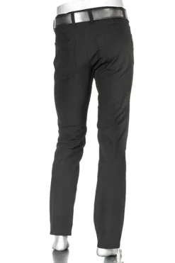 ALBERTO Ceramica®, Pipe, Regular Fit, Mikrofaser-Viskose, schwarz^ Ceramica|Hosen
