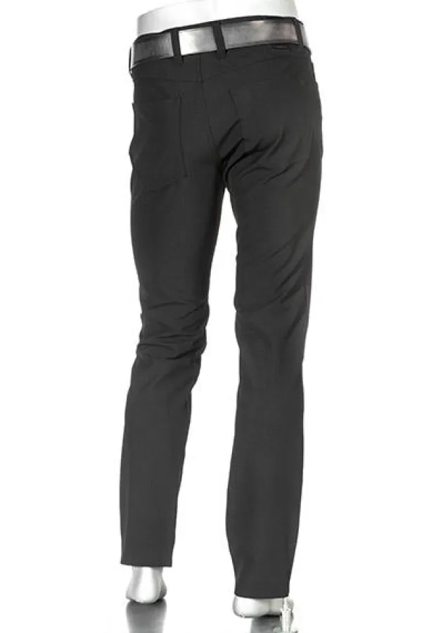 ALBERTO Ceramica®, Pipe, Regular Fit, Mikrofaser-Viskose, schwarz^ Ceramica|Hosen
