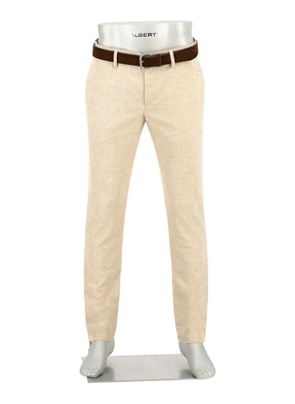 ALBERTO Ceramica®, Rob, Slim Fit, Woll-Mix, beige meliert^ Hosen