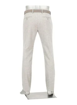 ALBERTO Ceramica®, Rob, Slim Fit, Woll-Mix, hellgrau meliert^ Hosen