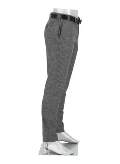 ALBERTO Ceramica®, Rob, Slim Fit, Woll-Mix, braungrau meliert^ Ceramica|Hosen