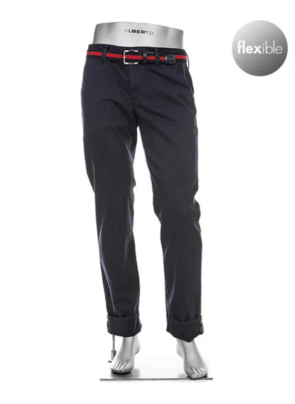 ALBERTO Chino Bike, Regular Fit, Baumwolle T400®, blau^ Chino|Bike