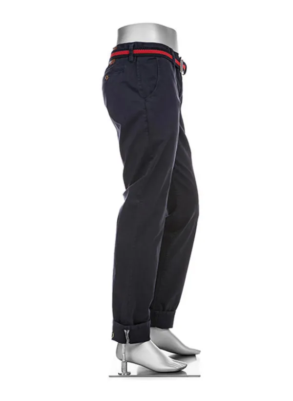 ALBERTO Chino Bike, Regular Fit, Baumwolle T400®, blau^ Chino|Bike