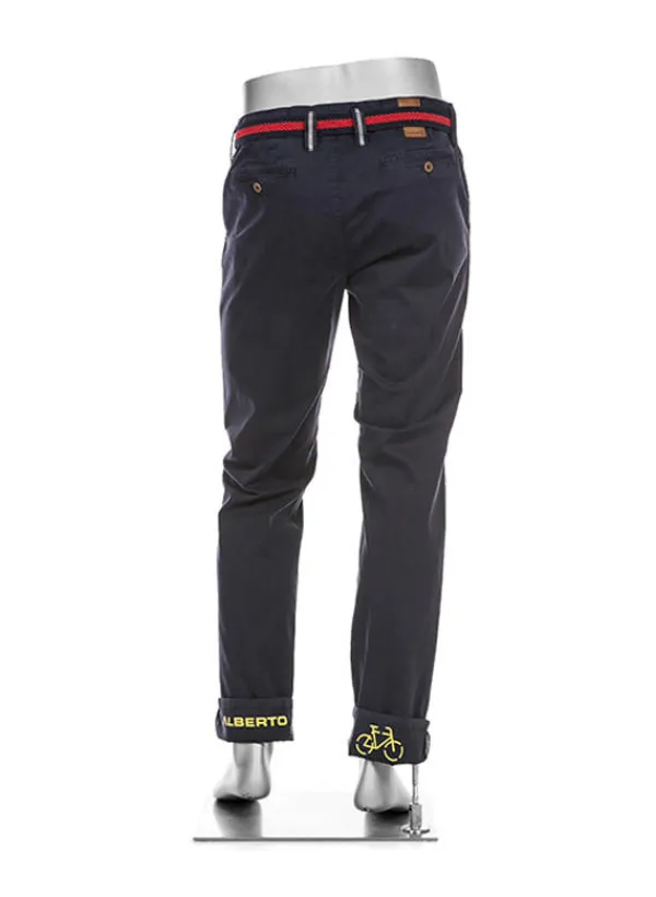 ALBERTO Chino Bike, Regular Fit, Baumwolle T400®, blau^ Chino|Bike