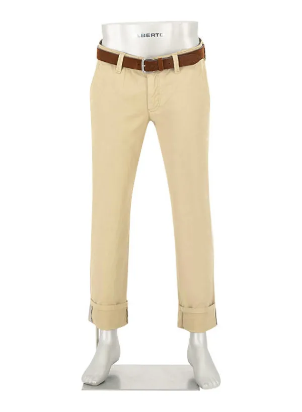 ALBERTO Chino Bike, Regular Fit, Baumwoll-Stretch, hellbeige^ Chino|Bike