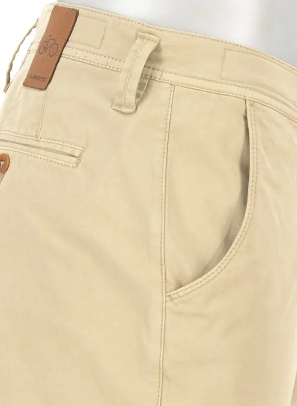 ALBERTO Chino Bike, Regular Fit, Baumwoll-Stretch, hellbeige^ Chino|Bike