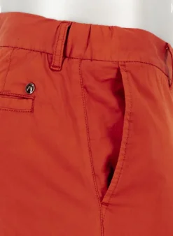 ALBERTO Chino Lou, Regular Fit, Baumwoll-Stretch, rost^ Hosen|Chino