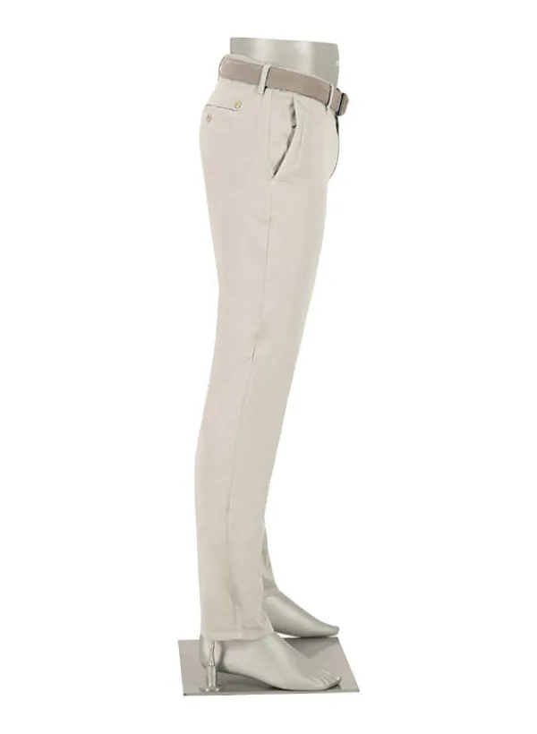 ALBERTO Chino Lou, Regular Fit, Baumwoll-Stretch, hellgrau^ Hosen|Chino