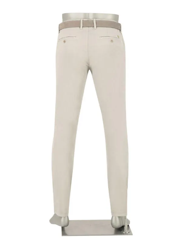 ALBERTO Chino Lou, Regular Fit, Baumwoll-Stretch, hellgrau^ Hosen|Chino
