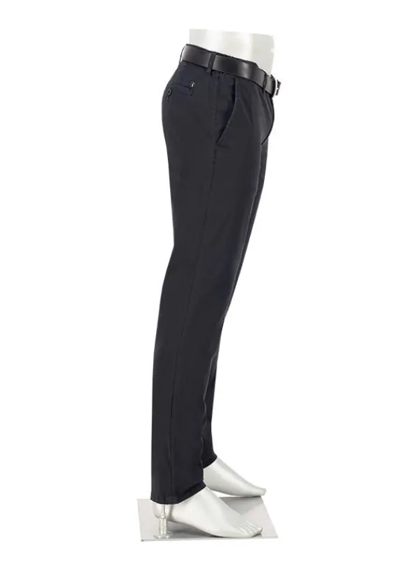 ALBERTO Chino Lou, Regular Fit, Baumwoll-Stretch, schwarz^ Hosen|Chino
