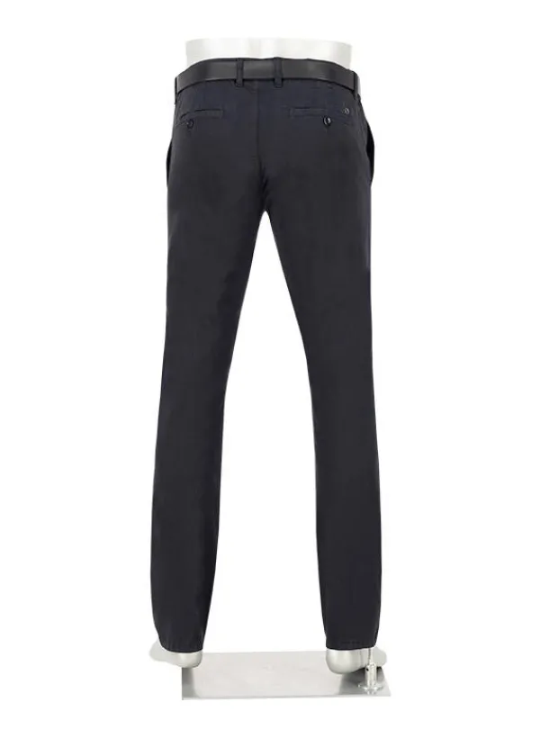 ALBERTO Chino Lou, Regular Fit, Baumwoll-Stretch, schwarz^ Hosen|Chino