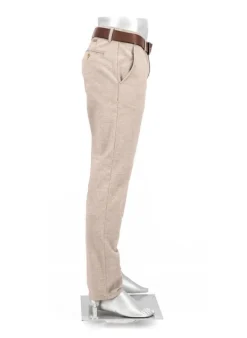 ALBERTO Chino Lou, Regular Fit, Baumwolle, beige meliert^ Chino|Hosen