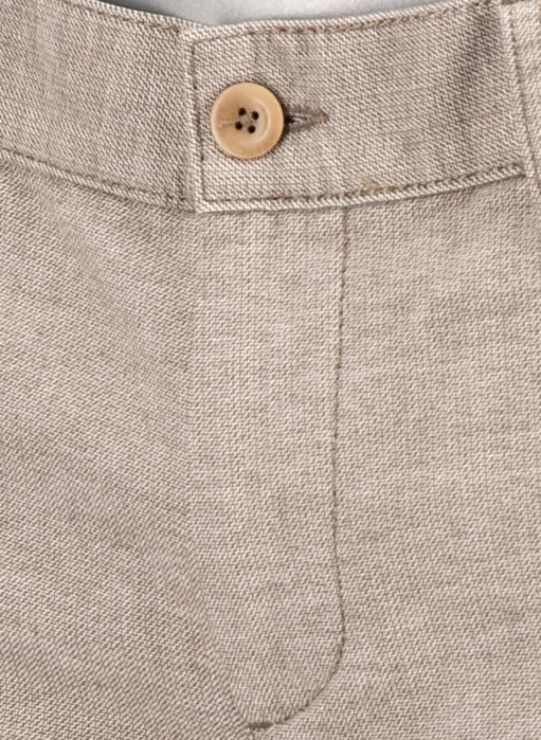 ALBERTO Chino Lou, Regular Fit, Baumwolle, beige meliert^ Chino|Hosen