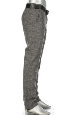 ALBERTO Chino Lou, Regular Fit, Baumwolle T400®, grau meliert^ Chino|Hosen