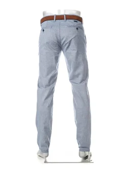 ALBERTO Chino Lou, Regular Fit, Baumwolle, navy meliert^ Smart Cotton|Hosen