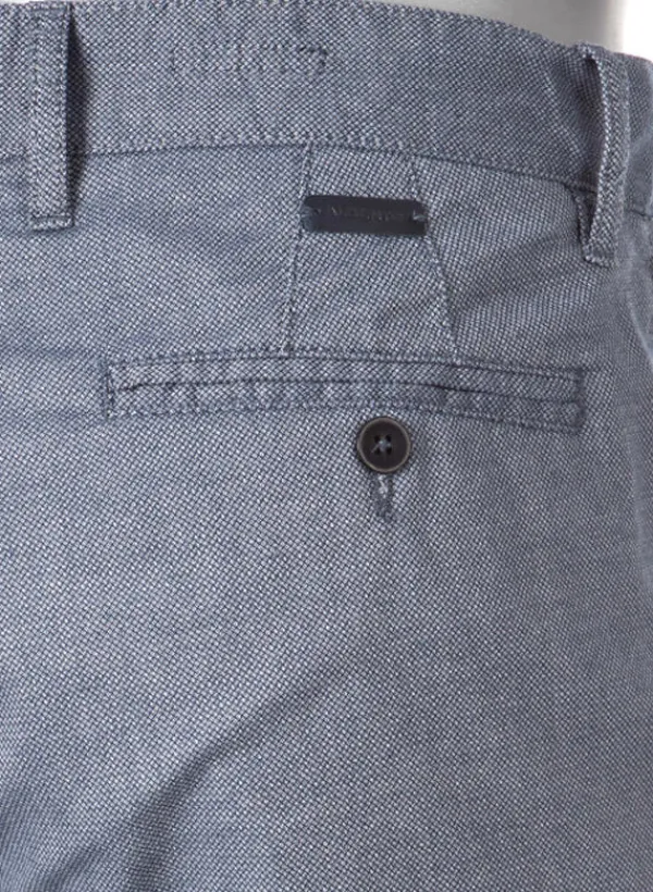 ALBERTO Chino Lou, Regular Fit, Baumwolle, navy meliert^ Smart Cotton|Hosen