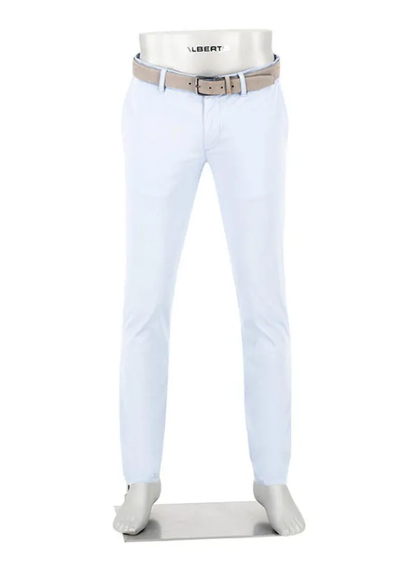 ALBERTO Chino Lou, Regular Fit, Baumwoll-Stretch, hellblau^ Hosen|Chino