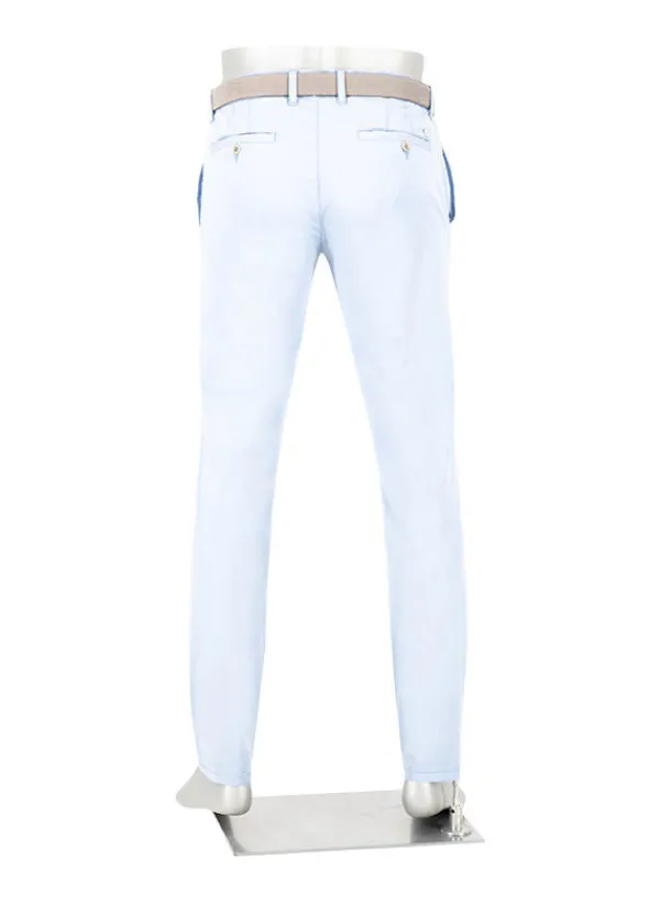 ALBERTO Chino Lou, Regular Fit, Baumwoll-Stretch, hellblau^ Hosen|Chino