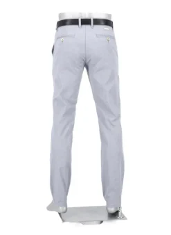 ALBERTO Chino Lou, Regular Fit, Baumwolle, hellgrau meliert^ Hosen|Chino