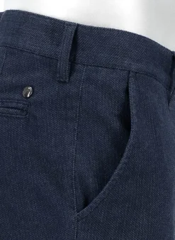 ALBERTO Chino Lou, Regular Fit, Baumwolle, nachtblau meliert^ Chino|Hosen