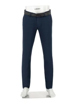 ALBERTO Chino Lou, Regular Fit, Baumwoll-Stretch, navy^ Hosen|Chino