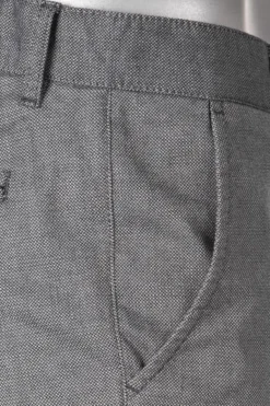 ALBERTO Chino Lou, Regular Fit, Baumwolle, grau meliert^ Smart Cotton|Hosen