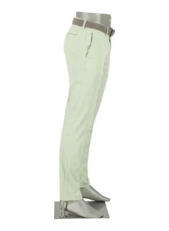 ALBERTO Chino Lou, Regular Fit, Baumwoll-Stretch, hellgrün^ Hosen|Chino