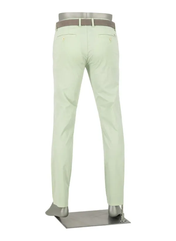 ALBERTO Chino Lou, Regular Fit, Baumwoll-Stretch, hellgrün^ Hosen|Chino