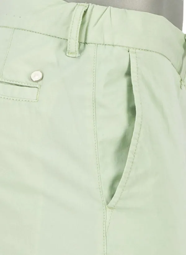 ALBERTO Chino Lou, Regular Fit, Baumwoll-Stretch, hellgrün^ Hosen|Chino
