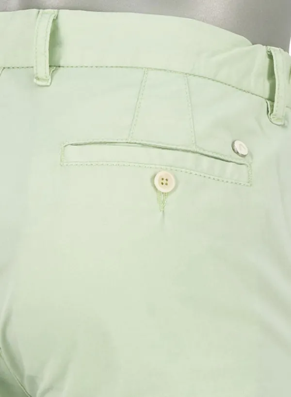 ALBERTO Chino Lou, Regular Fit, Baumwoll-Stretch, hellgrün^ Hosen|Chino
